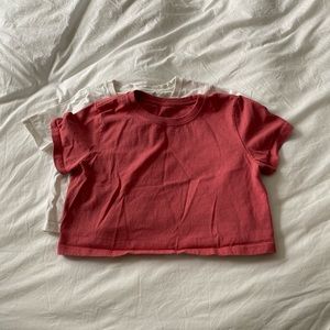 Urban Outfitters Cotton Cropped Tee’s